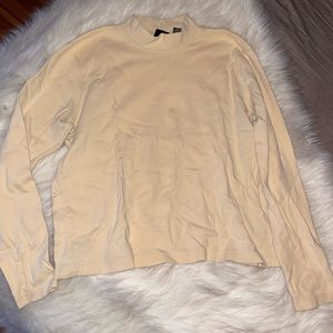 Jenny Buchanan Yellow Turtleneck Top